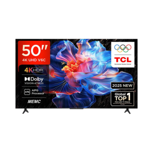TCL TV 50" V6C 4K HDR Google TV